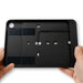 PoE Texas For Tablets iPad Mini 6 Wall Mount | Black Aluminum Surface Mount - including free DASH scheduler app download
