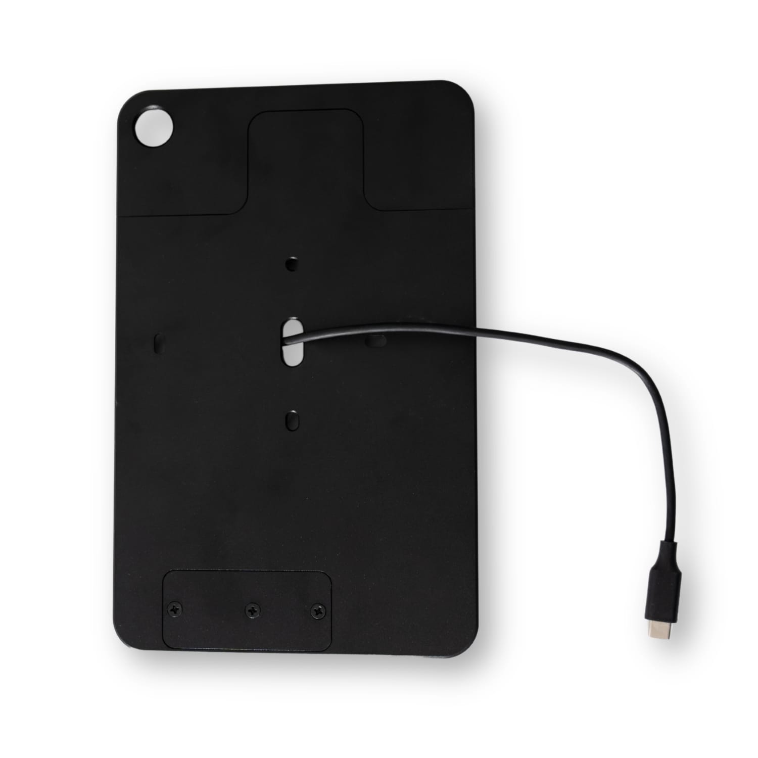 PoE Texas For Tablets iPad Mini 6 Wall Mount | Black Aluminum Surface Mount - including free DASH scheduler app download