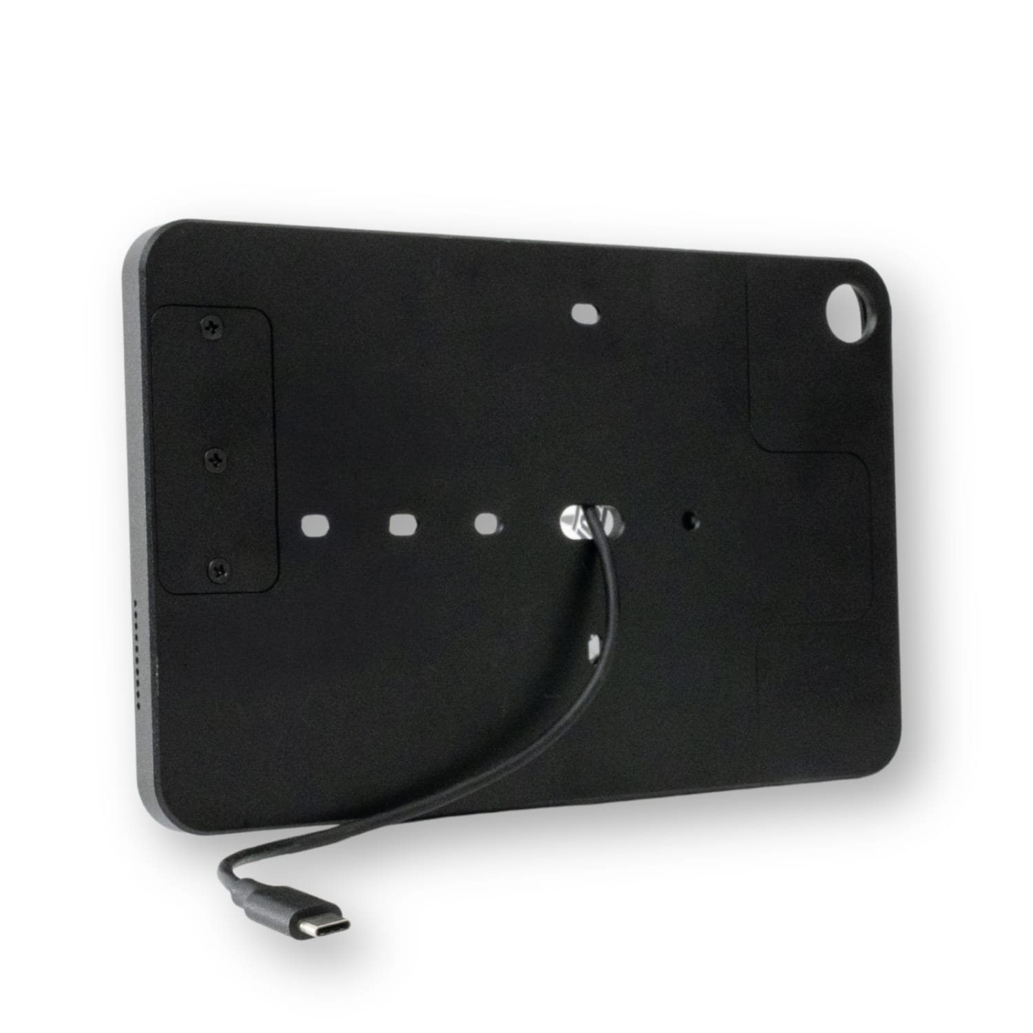 PoE Texas For Tablets iPad Mini 6 Wall Mount | Black Aluminum Surface Mount - including free DASH scheduler app download