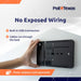 PoE Texas For Tablets iPad Mini 6 Wall Mount | Black Aluminum Surface Mount - including free DASH scheduler app download