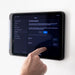 POE Texas For Tablets WTS-124A-BK iPad 10th Generation Black Wall mount with the AC-USBC AC to USBC Power Only Adapter