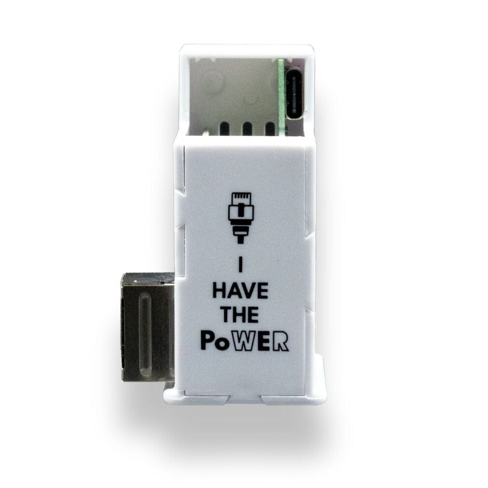 POE Texas Heckler Wall Mount MX for iPad mini 6th gen (iPad not included) with PoE to USB-C Adapter