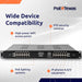 PoE Texas Injector 12 Port 2.5 Gigabit PoE++ Injector with a 53 Volt 1200 Watt Power Supply