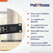 PoE Texas Injector 12-Port Gigabit Passive Rack Mount PoE Injector with 48 Volt 120 Watt Power Supply