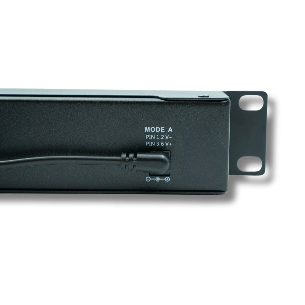 PoE Texas Injector 12 Port Gigabit PoE Injector, Mode A/B, Rack Mount with 48V 60W Power Supply