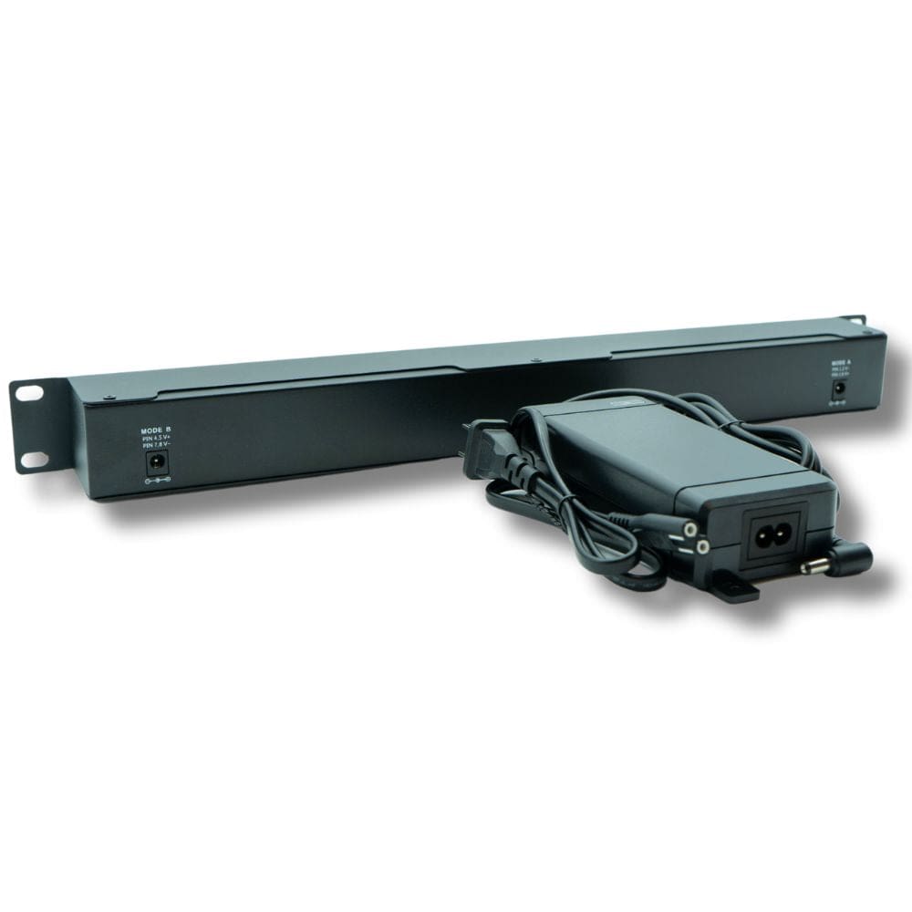 PoE Texas Injector 12 Port Gigabit PoE Injector, Mode A/B, Rack Mount with 48V 60W Power Supply