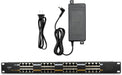 PoE Texas Injector 16-Port 10/100, Mode B, Rack Mount PoE Injector with 48 Volt 120 Watt Power Supply