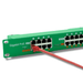PoE Texas Injector 16 Port Gigabit 802.3at On-Demand PoE Injector with 56V240W Power Supply