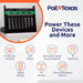 PoE Texas Injector 16 Port Gigabit 802.3at On-Demand PoE Injector with 56V240W Power Supply