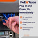 PoE Texas Injector 16 Port Gigabit Mode A Rack Mount PoE Injector (Power Supply Not Included)
