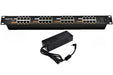 PoE Texas Injector 16 Port Gigabit PoE Injector, Mode A, Rack Mount with 48V 120W Power Supply