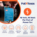 PoE Texas Injector 2.5 Gigabit PoE++ (802.3bt) 6-port Injector Kit with 48 Volt 480 Watt Output with Power Supply