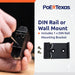 PoE Texas Injector 2.5 Gigabit PoE++ (802.3bt) 6-port Injector Kit with 48 Volt 480 Watt Output with Power Supply
