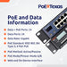 POE Texas Injector 24-Port Gigabit 802.3bt Managed PoE Injector with 53 Volt 3000 Watt Power Supply