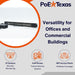 PoE Texas Injector 24-Port Rack Mount 10/100 PoE Injector with 24 Volt 120 Watt Power Supply