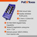 PoE Texas Injector 4 Port Gigabit Mode B PoE Injector