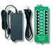 PoE Texas Injector 8 Port Active Gigabit Mode A PoE Injector with 48 Volt 60 Watt Power Supply