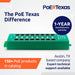 PoE Texas Injector 8 Port Active Gigabit Mode A PoE Injector with 56 Volt 120 Watt Power Supply
