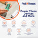 PoE Texas Injector 8 Port Active Gigabit Mode A PoE Injector with 56 Volt 120 Watt Power Supply