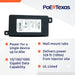 PoE Texas Injector Gigabit PoE++ (802.3bt) Dual Signature Injector with 55 Volt 60 Watt Output for Indoor without Surge Protection