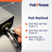PoE Texas Injector Gigabit PoE++ (802.3bt) Injector with 55 Volt 95 Watt Output with Surge Protection
