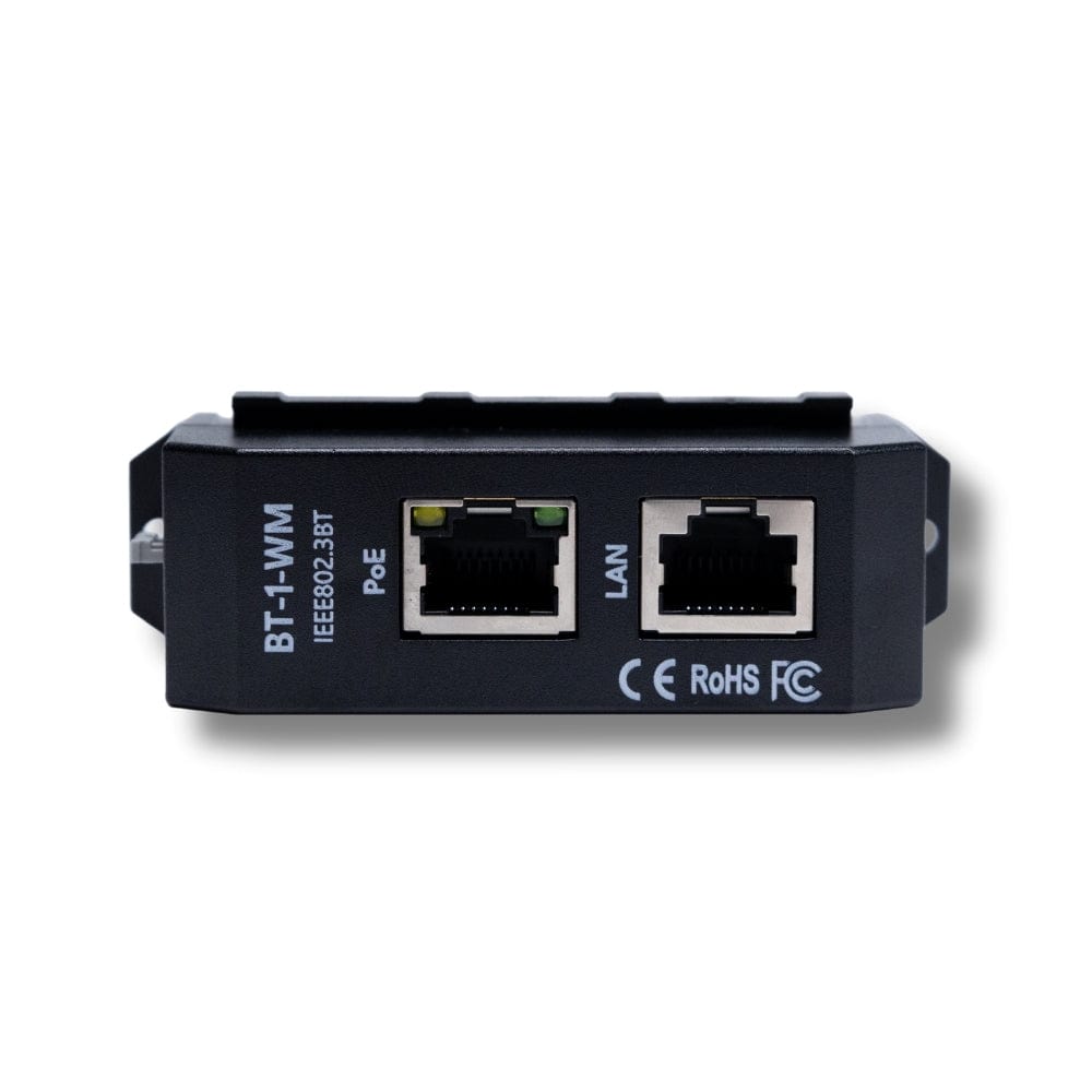 Single Port Gigabit PoE++ (802.3bt) Injector with 56 Volt 120 Watt Out ...