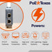 PoE Texas Injector Single Port 10 Gigabit PoE++ (802.3bt) Injector 90W Output without Power Supply