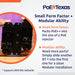 PoE Texas Injector Single Port 2.5 Gigabit PoE++ (802.3bt) Injector with 56 Volt 120 Watt Output with Power Supply
