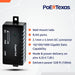 PoE Texas Injector Single Port Gigabit Mode B PoE Injector with 48 Volt 30 Watt Output