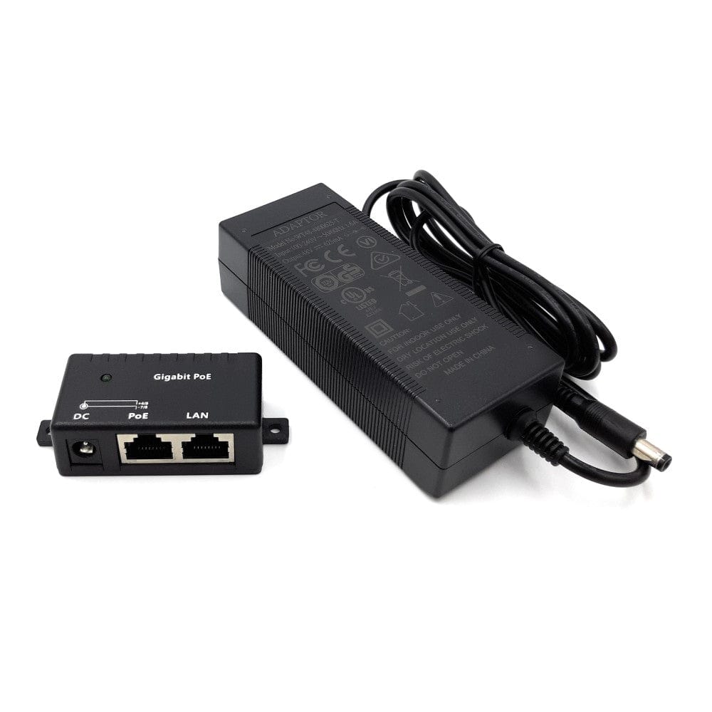 PoE Texas Injector Single Port Gigabit Mode B PoE Injector with 48 Volt 30 Watt Output