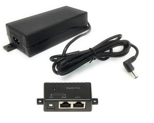 PoE Texas Injector Single Port Gigabit Mode B PoE Injector with 48 Volt 30 Watt Output