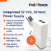 PoE Texas Injector Single Port Gigabit PoE+ Injector with Integrated 52 Volt 30 Watt Output