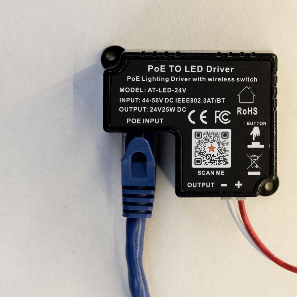 POE Texas Lighting LED Driver for PoE Lighting AT-LED-24V-BULBS