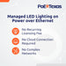 POE Texas Lighting Managed LED Lighting - Single/Double Room Kit - DENT-LK-C4-B