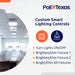 POE Texas Lighting Managed LED Lighting - Single/Double Room Kit - DENT-LK-C4-B