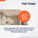 POE Texas Lighting Managed LED Lighting - Single Room Kit - DENT-LK-C2-B