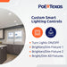 POE Texas Lighting Managed LED Lighting - Single Room Kit - DENT-LK-C2-B