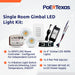 POE Texas Lighting Managed LED Lighting - Single Room Kit - DENT-LK-C2-B