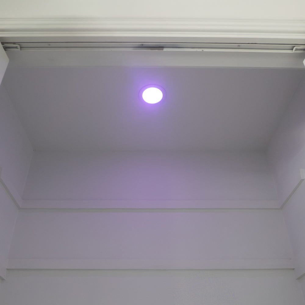 PoE Texas Lighting PoE Lighting Plug and Play Kit with 24V LED Driver, LED RGB Disc lights, and Wireless Light Switch: AT-LED-24V-RGBDISC