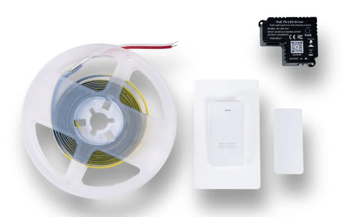 Plug and Play, Affordable PoE Lighting Kit with Uniform Glow Strip ...