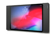 POE Texas Lockable Aluminum Wall Mount for Permanent iPad Pro 11" (2018) Installations (Black)