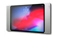 POE Texas Lockable Aluminum Wall Mount for Permanent iPad Pro 11" (2018) Installations (Silver)