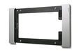 POE Texas Lockable Aluminum Wall Mount for Permanent iPad Pro 11" (2018) Installations (Silver)