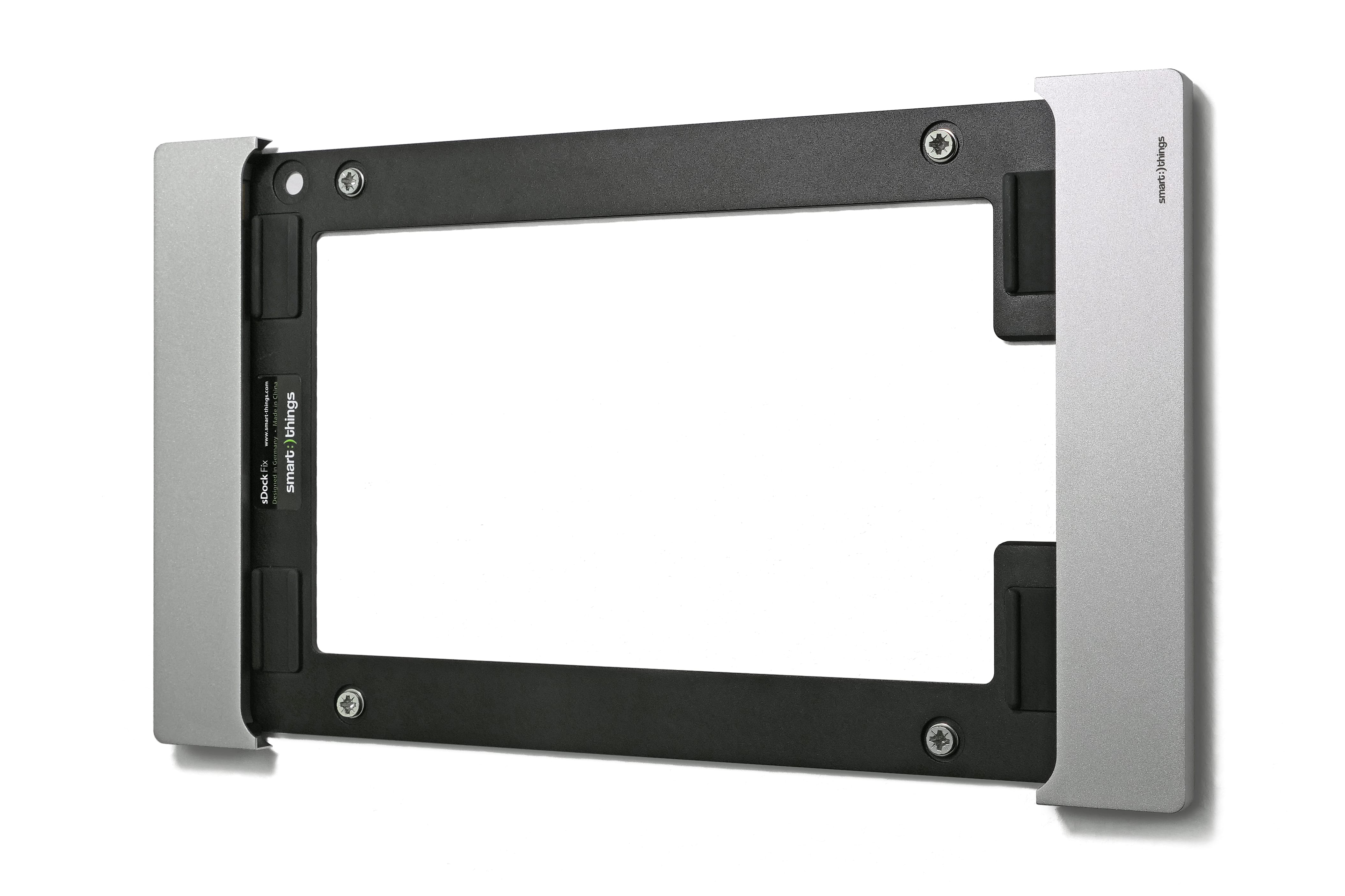 POE Texas Lockable Aluminum Wall Mount for Permanent iPad Pro 11" (2018) Installations (Silver)