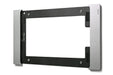 POE Texas Lockable Aluminum Wall Mount for Permanent iPad Pro 12.9" (2018) Installations (Silver)