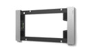 POE Texas Lockable Wall Mount for permanent for Samsung Galaxy Tab S7, S8, S9, S9 FE (Silver)