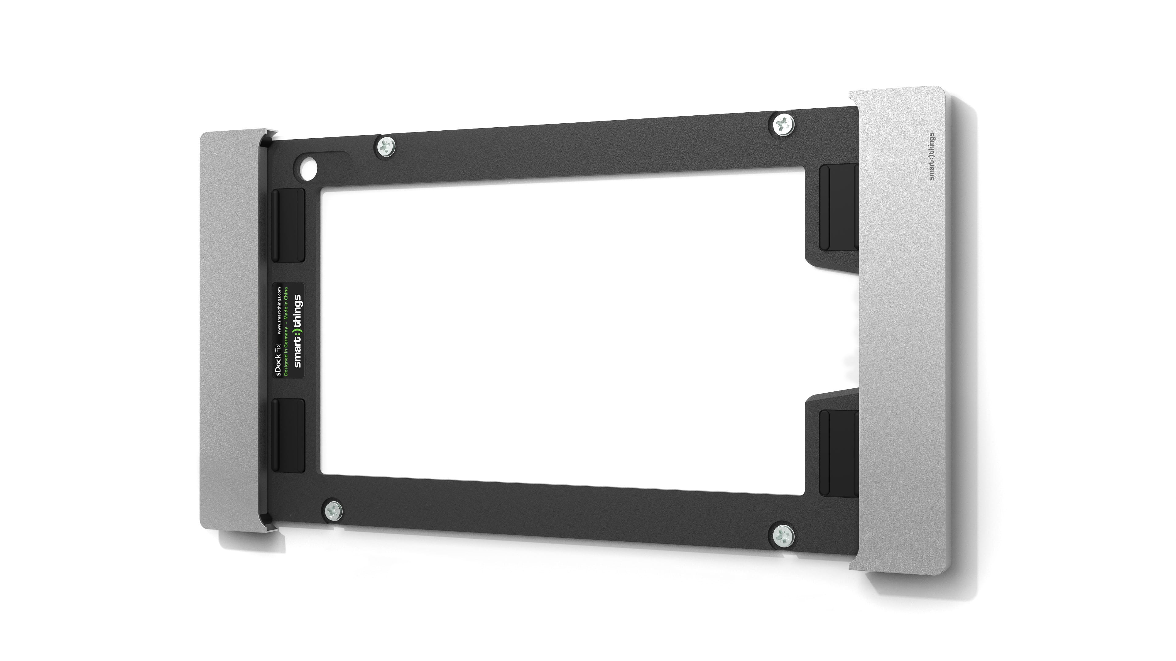 POE Texas Lockable Wall Mount for permanent for Samsung Galaxy Tab S7, S8, S9, S9 FE (Silver)
