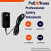 PoE Texas Power Supplies Power Supply 24V 12W - UL/FCC Certified