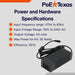PoE Texas Power Supplies Power Supply 24V 30W - UL/FCC Certified