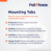 PoE Texas Power Supplies Power Supply 56V 120W - UL/FCC Certified